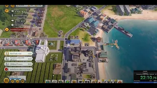 Quickest way to complete Tropico 6 - The Llama Of Wall Street Speedrun - Medium Difficulty in 40:11