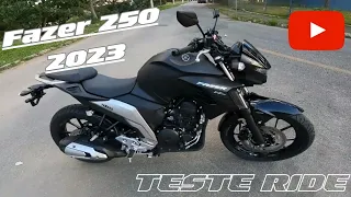 TESTE RIDE FAZER 250 2023