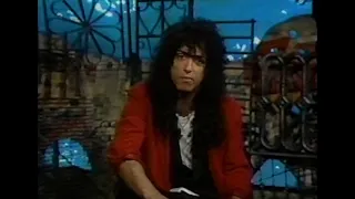 KISS - Paul Stanley hosting MTV - 11/12/89