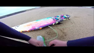 GoPro Hero: My 1st First time ever trying to Surf
