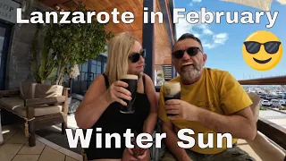 we visited Lanzarote - for some Winter Sun  - #wintersun #travel #travelvlog #puertodelcarmen