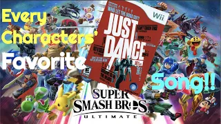 Smash Fighters' Favorite Just Dance Songs!