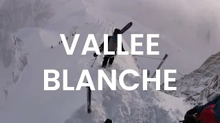 First VALLEE BLANCHE of the Season | Deep POWDER and Poor Vis!
