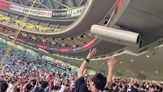 ［5年ぶり名古屋での二次会］ オリックス・バファローズ　勝利の試合後二次会応援
