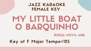 My Little boat / O Barquinho - Bossa Nova Jazz KARAOKE (Instrumental backing track)