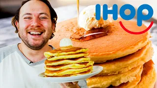 Remaking The Perfect Copycat IHOP Buttermilk Pancakes | Delish