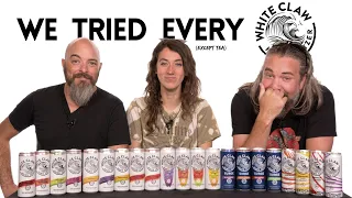Whiskey nerds try every WHITE CLAW for the first time (except tea)