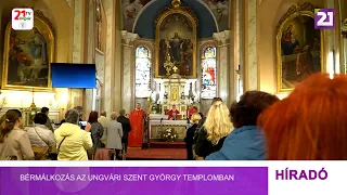 Tv21 Ungvár - Bérmálkozás az ungvári Szent György templomban