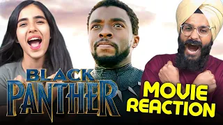 WATCHING BLACK PANTHER FOR THE FIRST TIME  | MOVIE REACTION | MCU