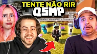 TENTANDO NÃO RIR com os BRASILEIROS no QSMP! (Parte 2)