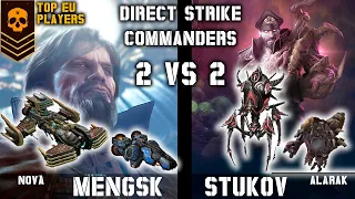 🔺 2vs2 Mengsk vs Stukov | match against the best 2vs2 team (40 mins game) | Direct Strike commanders