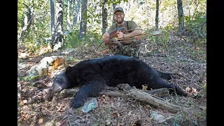 Oklahoma Black Bear with Traditional Archery - Public land off the ground!