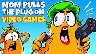 MOM PULLS The Plug ON VIDEO GAMES || Happens In Game Happens in REAL LIFE