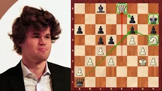 Amazing chess game: Magnus Carlsen vs Ian Nepomniachtchi : World Rapid (2017) : Zukertort Opening