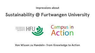 Impressions about Sustainability at Furtwangen University | HFU