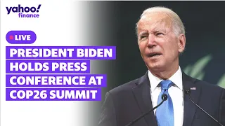 President Biden holds press conference at COP26 Summit