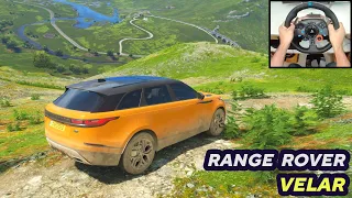 Range Rover Velar | Realistic Mountain Offroading - Forza Horizon 4 | Logitech g29 | XoXo Cars