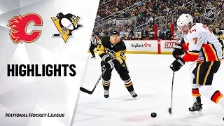 NHL Highlights | Flames @ Penguins 11/25/19