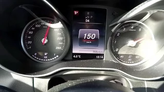 2016 Mercedes GLC 250 (211hp) Acceleration Test 0-100 km/h 0-140 0-60 mph