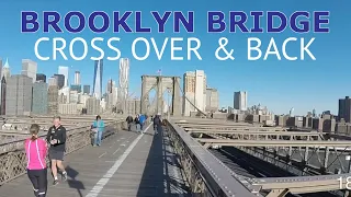 Virtual Run on the Brooklyn Bridge - NYC Treadmill Scenery Crossing the Iconic  Brooklyn Bridge