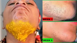 JUST 2 INGREDIENTS REMOVE FACIAL HAIR, REMOVE FACIAL HAIR PERMANENTLY CHIN + UPPER LIPS