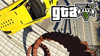 GTA 5 - CRAZY SPIRAL RACE - E28 | (Grand Theft Auto 5 Online Gameplay PC) Pungence