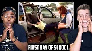 HILARIOUS FIRST DAY BACK TO SCHOOL (Funniest Reactions)