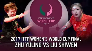 2017 Women's World Cup | Zhu Yuling vs. Liu Shiwen (Final)