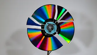 Spinning a Laserdisc to Shrapnel at 80,000fps - The Slow Mo Guys