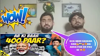 Hype vs Reality 😎 Can BJP & Allies Cross 400 Seats in Election 💪2024? | Akash 🇮🇳 |PAKISTANI REACTION