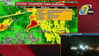 KCRG-TV9 severe weather coverage 3/5/22