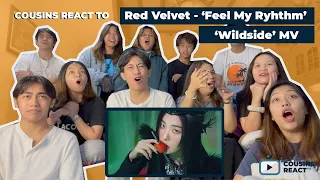 COUSINS REACT TO Red Velvet 'Feel My Rhythm' & 'Wildside' MV (레드벨벳, レッドベルベット)