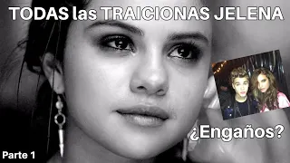 TODAS las TRAICIONES de JUSTIN BIEBER a SELENA GOMEZ/2da parte