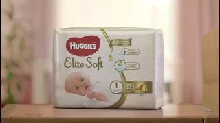 Новый Huggies Elite Soft для новорожденных!