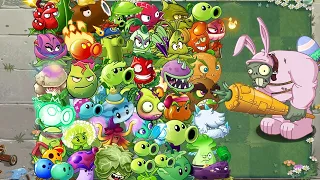 PvZ 2 Random Team Plant VS Spring Garrgantuar LEVEL 10 - Which Plant Team Is Best?