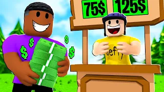 Giving Jeffy 10,000 ROBUX!!!