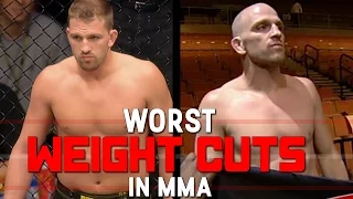 Worst Weight Cuts In MMA