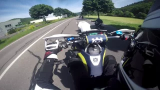 Husqvarna 701 supermoto roadtrip to Vosges France !