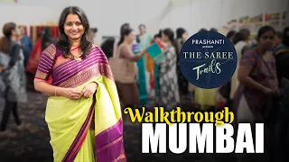 Walkthrough - The Saree Trails Ed- 15 @ Mumbai  | CIDCO Expo center Vashi  | March 1, 2 & 3