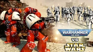 WARHAMMER 40K vs STAR WARS: Space Marines vs Galactic Empire – Men of War: Assault Squad 2