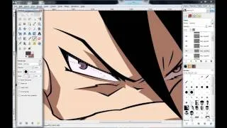 Greed/Ling Speed Drawing HD (GIMP paths tool)