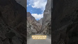 Most beautiful and adventurous road in Ladakh📍Zanskar Valley Road....#viralreels #viral #viralvideo