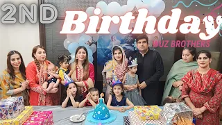 Anaya's 2nd Grand Birthday Celebration 🎂 Gift Opening l WUZ BROTHERS | Memorable Moments & Surprises