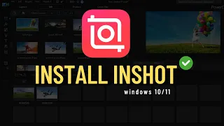 How to install inshot in PC / Laptop ✅