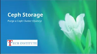 Ceph Storage (Quincy) || Purge a Ceph Cluster || Destroy/Reclaim/Delete/Remove Ceph Storage Cluster