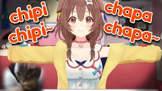 Korone Sings Chipi Chapa, Then T-Poses [Hololive]