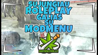 SUJUNGIAU ROLEPLAY SU MODMENU (DISTINCTIVE) | GTA RP SU MOD MENU | FIVEM PERLIUKAI #7