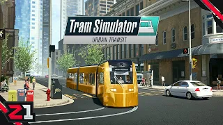 Managing And DRIVING TRAMS ?! Tram Simulator Urban Transit First Look