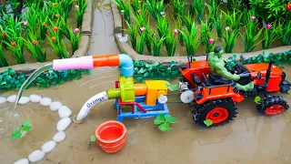 Top the most creatives science projects part #16 Sunfarming ! diy mini tractor plough machine