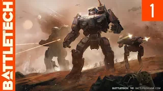 Let's Play BattleTech - Episode 1 - "Not Bad, Kid!" - Introduction and Tutorial